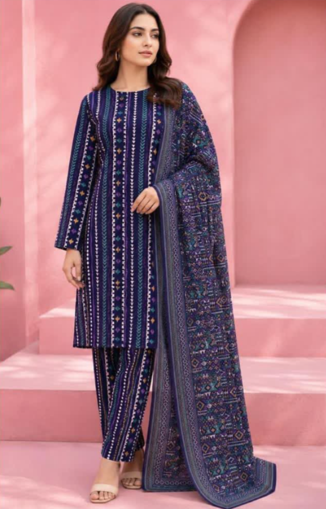 Khadar(print-3pc)