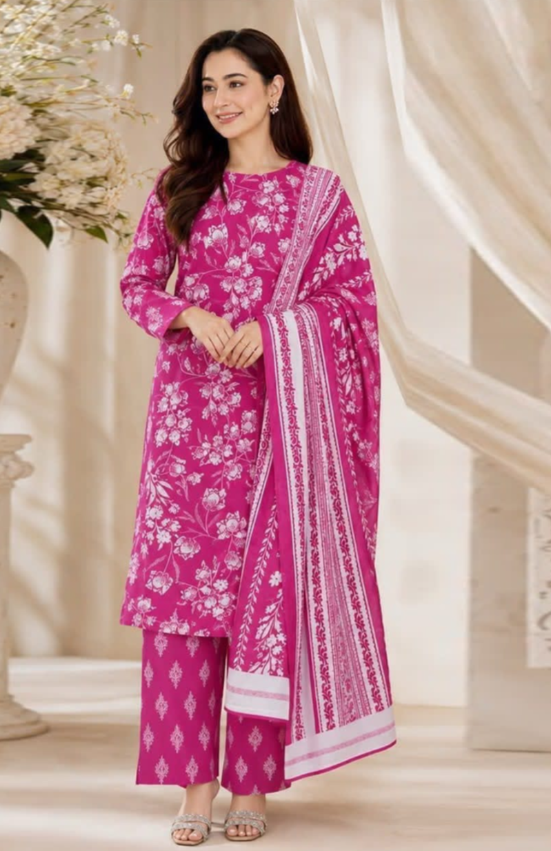 Khaddar(print-3pc)