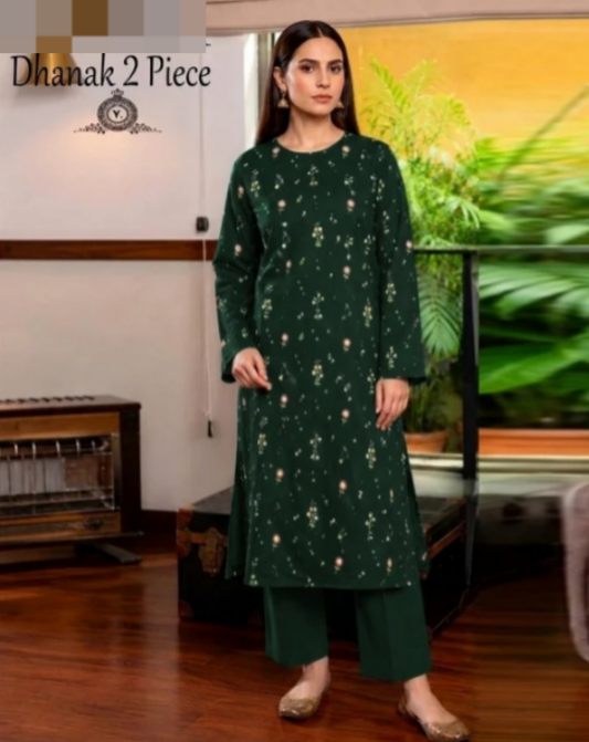 DHANAK 2PC EMBROIDERY