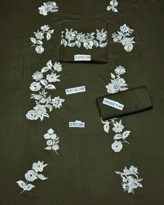 DHANAK 2PC EMBROIDERY