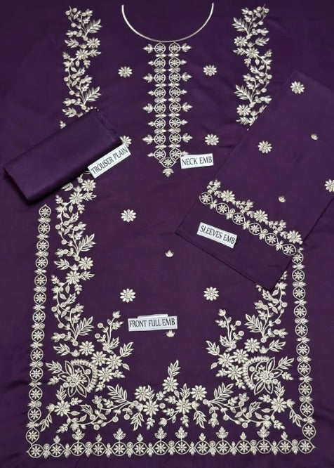 DHANAK 2PC EMBROIDERY