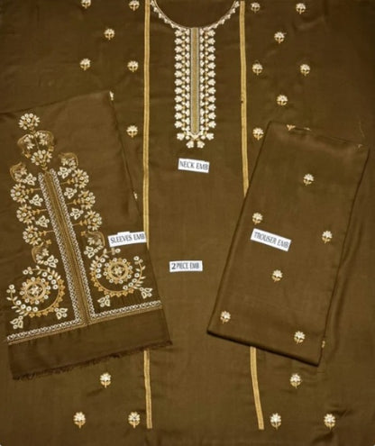 DHANAK 2PC EMBROIDERY