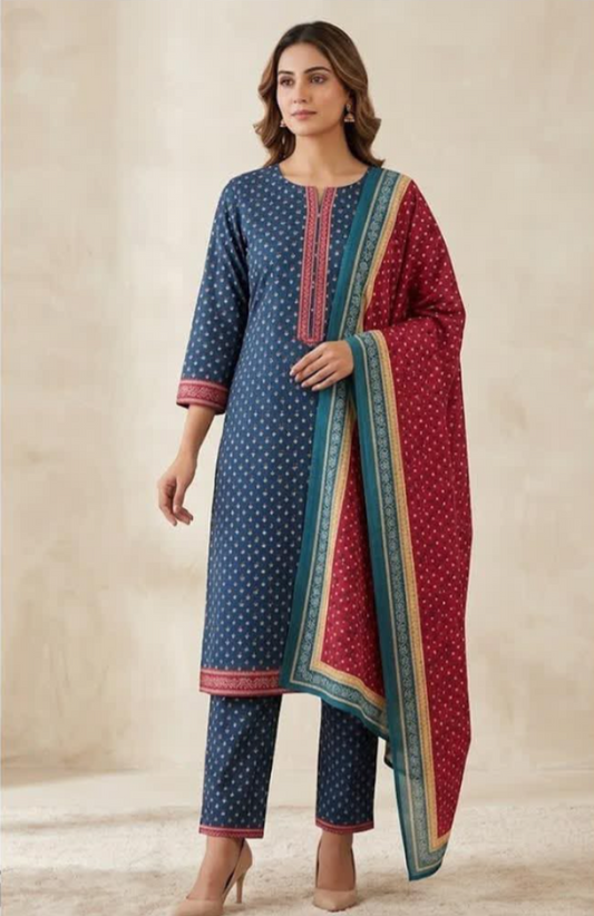 Khaddar(print-3pc)