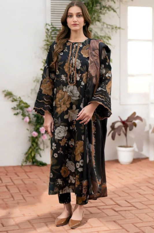 Khaddar(print-3pc)