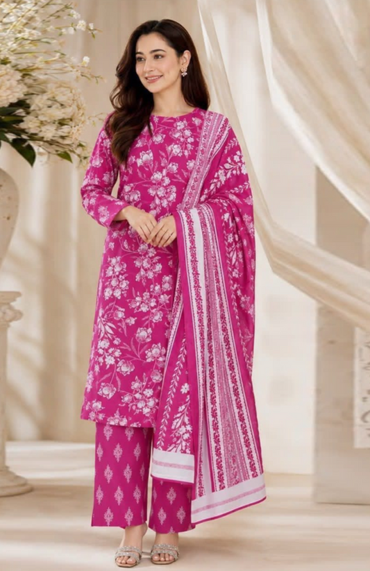 Khaddar(print-3pc)