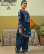 DHANAK 2PC EMBROIDERY