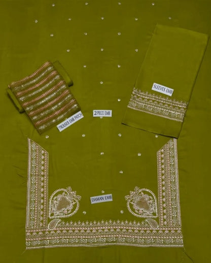 DHANAK 2PC EMBROIDERY