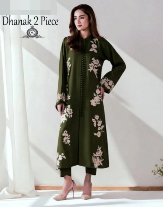 DHANAK 2PC EMBROIDERY