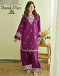 DHANAK 2PC EMBROIDERY